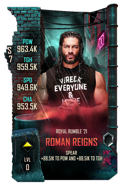 WWESC S7 Roman Reigns Royal Rumble