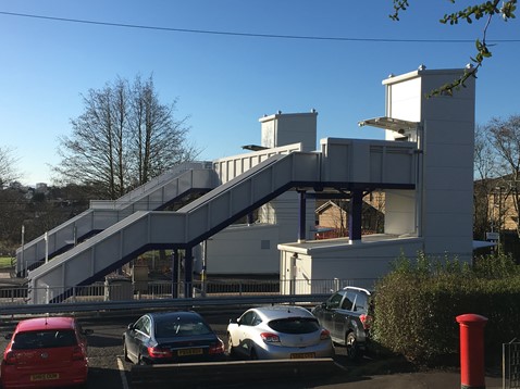 Westerton AFA bridge from Car Park
