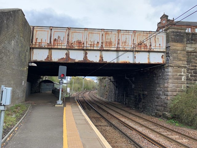 Hamilton town centre road diversions for rail bridge works: Hamilton Quarry St