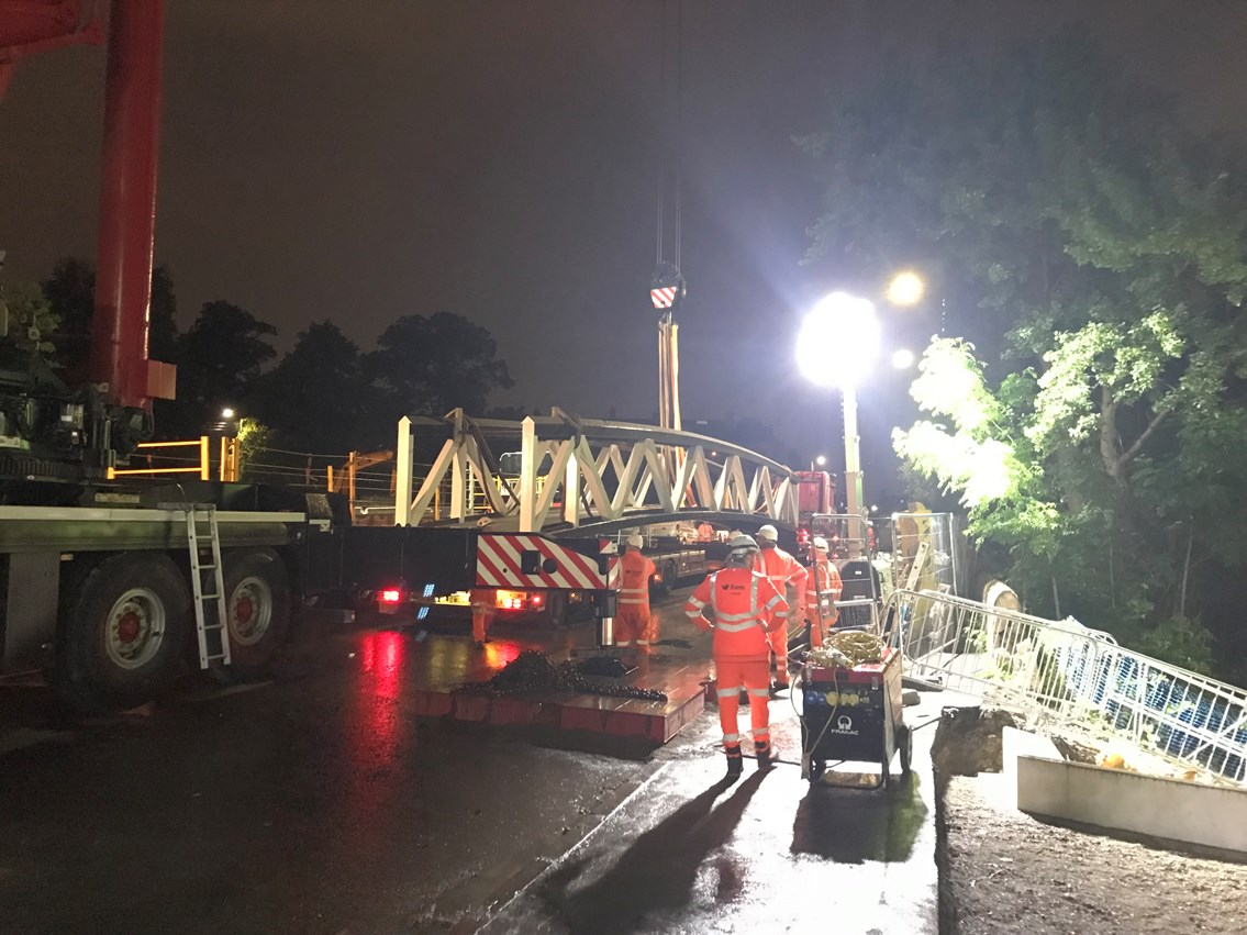 New bridge at Strathbungo  (2)