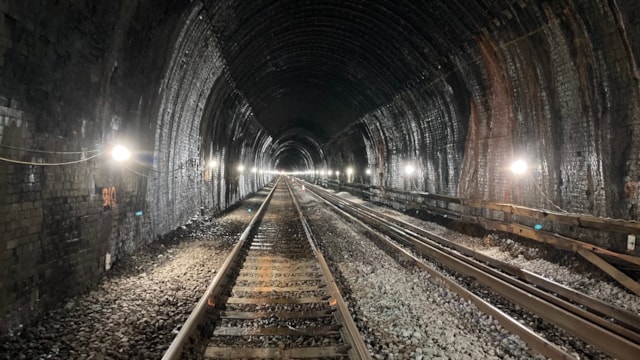 Track and drainage upgrades in the Derbyshire area this weekend: Major track upgrades at Clay Cross and Milford tunnels 3