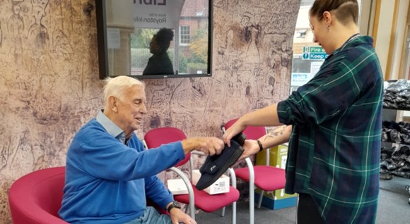 Hertfordshire residents hot foot it to the county’s first Slipper Swap event this year: Slipper 1200x657