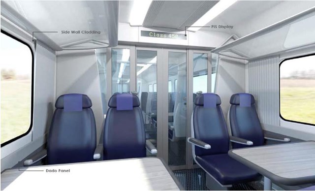 450 interior 1st class