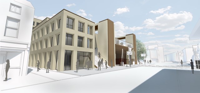Planning application images - High Street, Lincoln: Artists impressions - October 2013