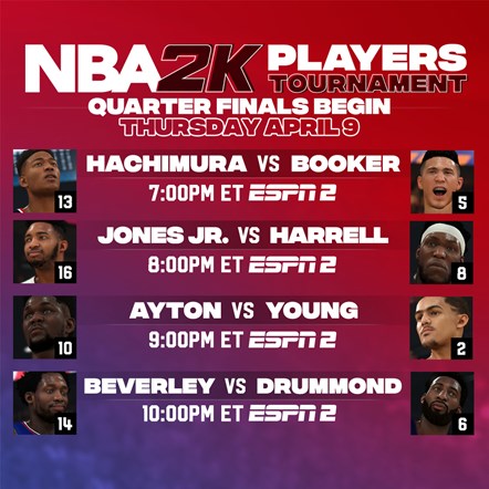 NBA 2K Players Tournament QF Square