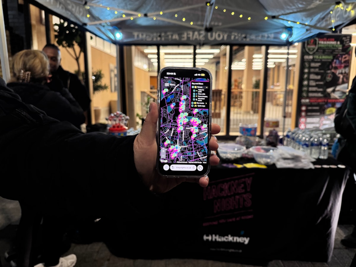 Hackney Nights Map