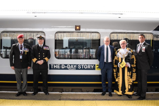 Andy Dennis, Captain McLocklan, Peter Williams, Lord Mayor and Greg Kotecha-2