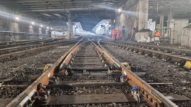 Liverpool Street Christmas work