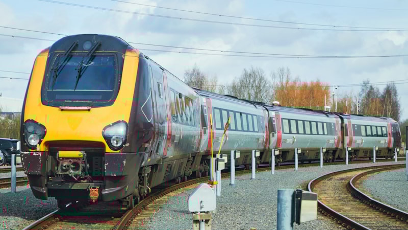 CrossCountry Voyager at Alstom Central Rivers depot, Derby-2