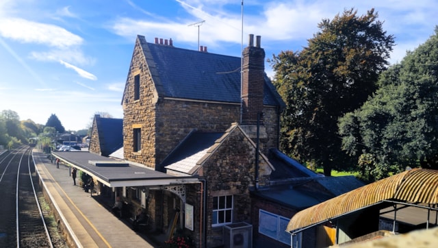 Blackmore Vale CRP project: Sherborne Station House. The CCIF grant will cover phase 1 of the project to turn the disused station house into a community hub.