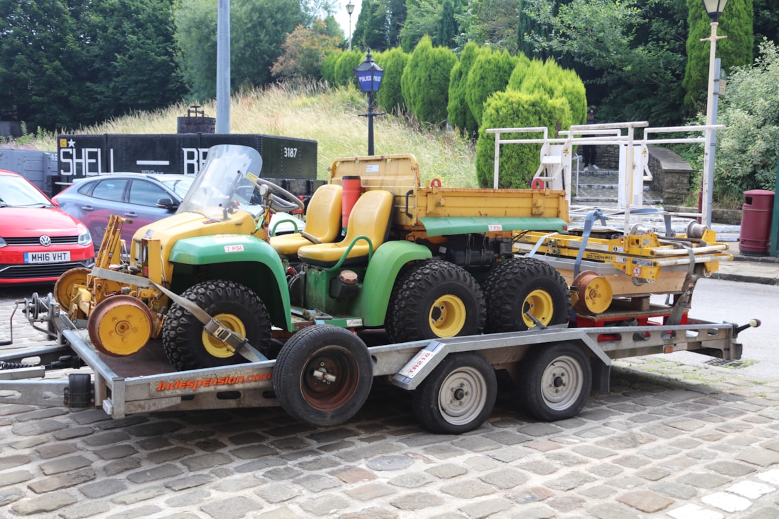 A surplus piece of railway plant equipment presented to the ELR