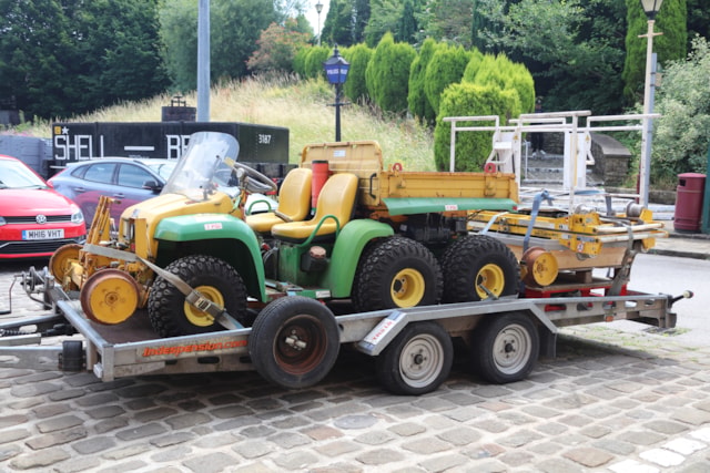 A surplus piece of railway plant equipment presented to the ELR: A surplus piece of railway plant equipment presented to the ELR