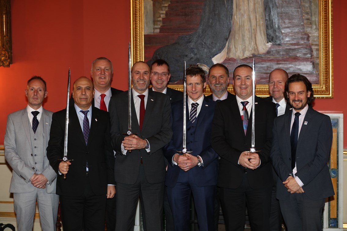 Network Rail awarded four prestigious health and safety management awards: Sword of Honour - Network Rail
