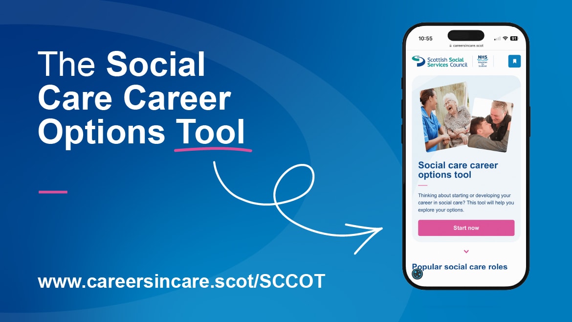 Social Care Career Options Tool (image)