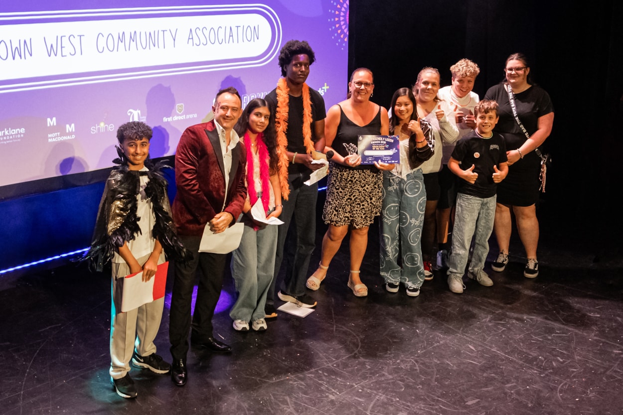 Moortown West Community Association - Child Friendly Leeds Awards: Moortown West Community Association won the award for Youth Group of the Year.