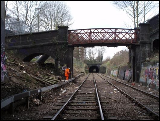 Churchill Road footbridge