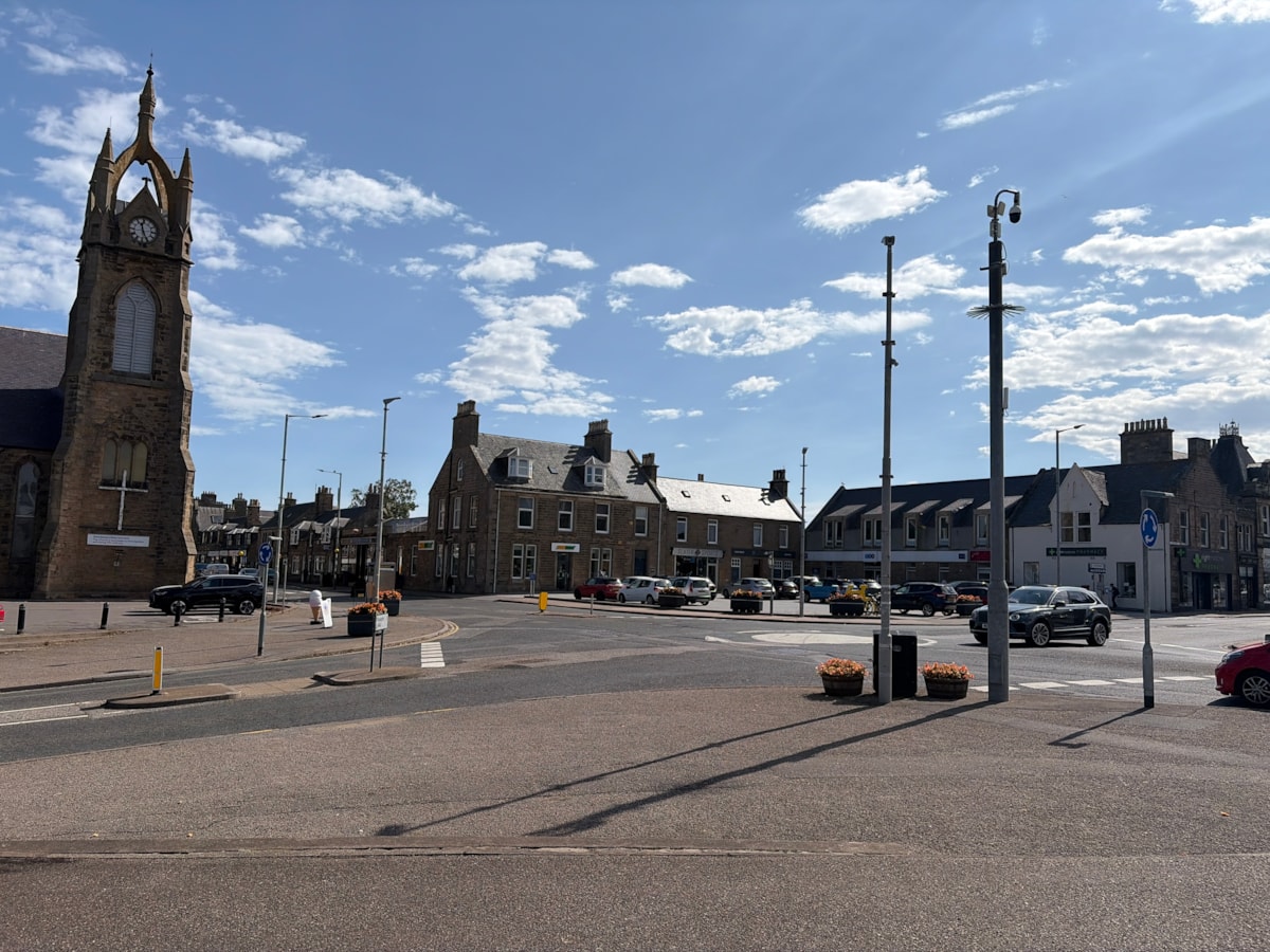 Buckie E. Church Street and square