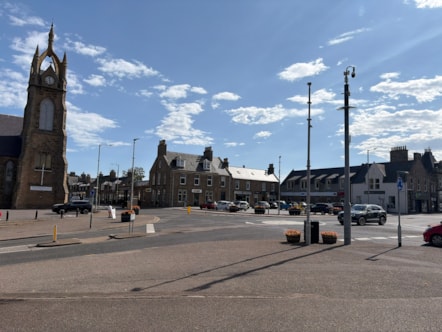 Buckie E. Church Street and square