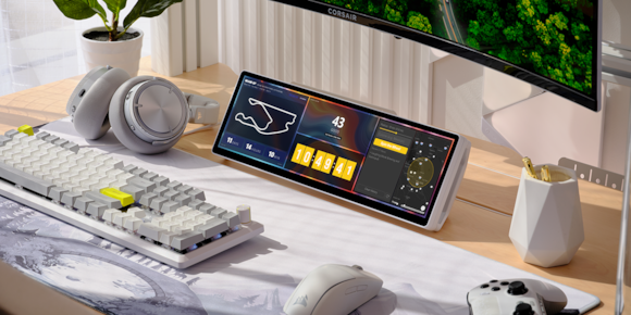 CORSAIR LAUNCHES OPEN WIDGET PLATFORM FOR THE XENEON EDGE 14.5" LCD TOUCHSCREEN ON ELGATO MARKETPLACE: XENEON EDGE WHITE ENVIRONMENTAL WIDGETS 1393 Cropped