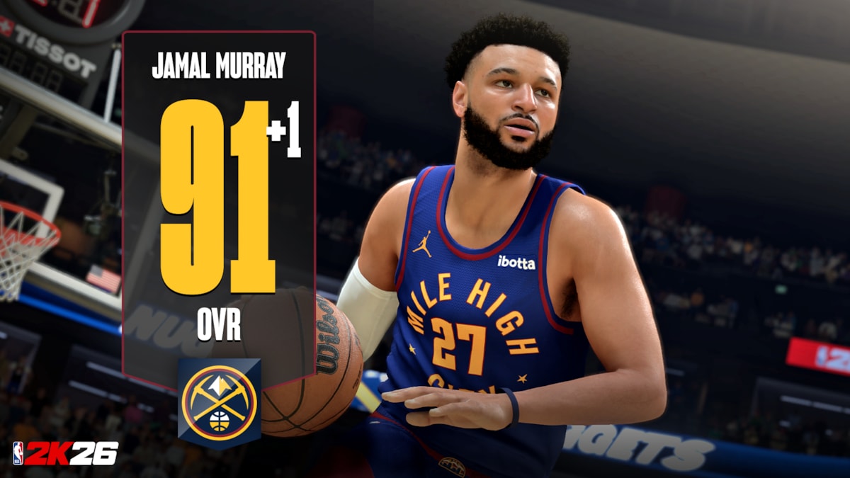 NBA 2K26 Ratings Update 9 - Jamal Murray