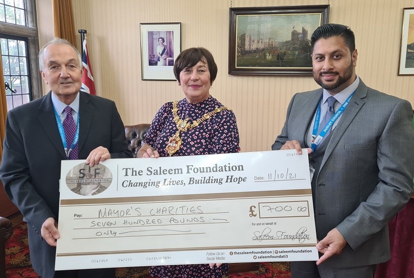 Mayor - Ben Nevis donation