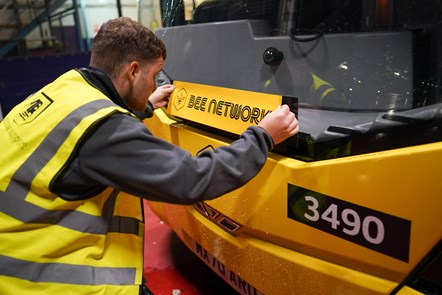 Staff at Go North West, part of The Go-Ahead Group, worked overnight to launch the first of Manchester's franchised Bee Network buses on Sunday morning, from depots in Bolton and Wigan.