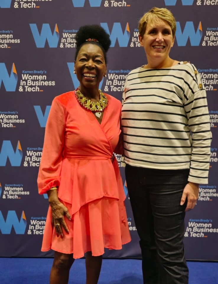 Claire Whitmore Baroness Floella Benjamin cropped