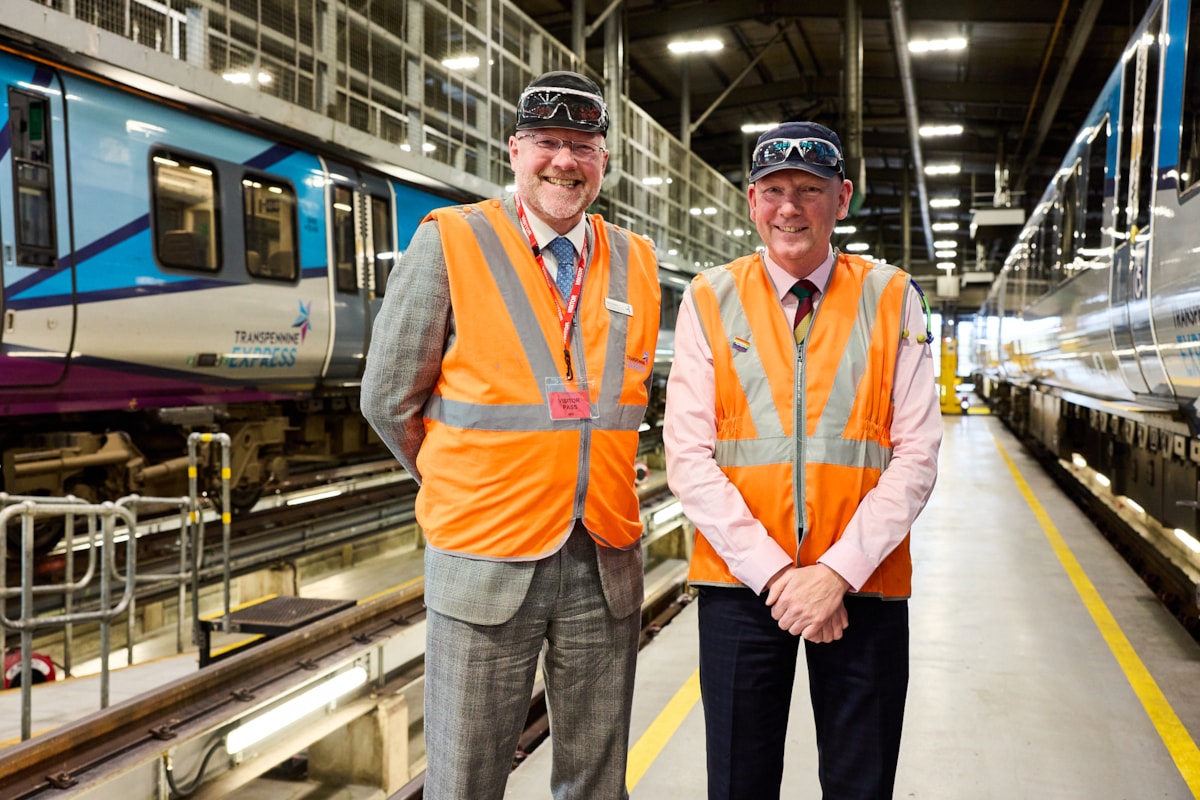 Paul Staples & Simon Wildgoose, TPE and Siemens Cl 185 20th anniversary event