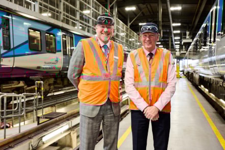 Paul Staples & Simon Wildgoose, TPE and Siemens Cl 185 20th anniversary event