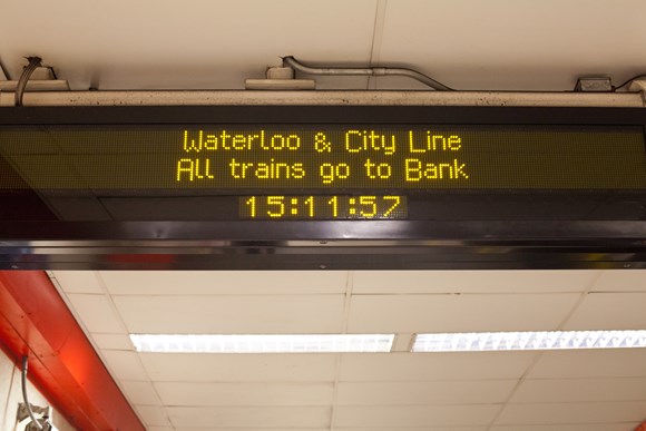 TfL Press Release - Boost for the City as Waterloo & City line set to return to a full weekday service: TfL Image - Waterloo & City 02
