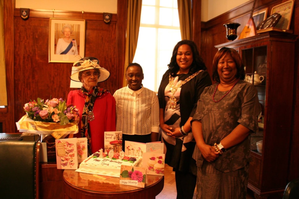 Irene Deputy Mayor Bramble the Speaker of Hackney and Irene's granddaugher