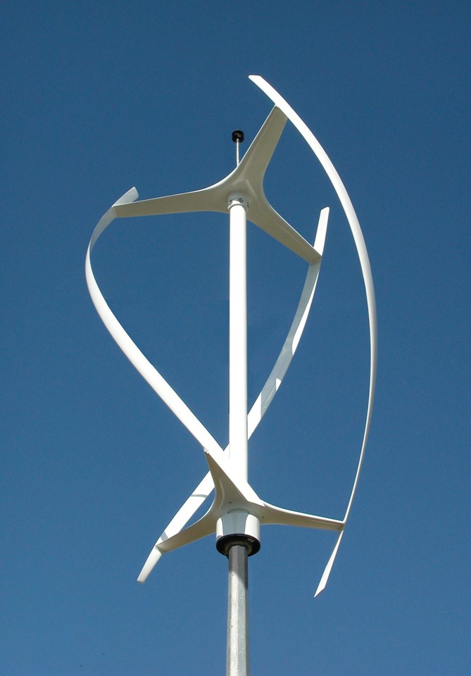Vertical axis wind turbine: Wind turbine planned for the roof of the multi-storey car park at Wigan North Western station