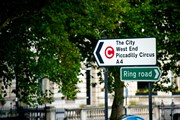 TfL Image - Congestion Charge zone roadsign - The City