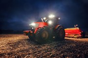 tractor at night 2
