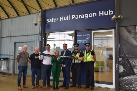 The grand opening of Safer Hull Paragon Hub