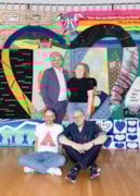 TfL Image -Terrence Higgins Trust, Dan Glass and ACT UP London at Queer Britain’s ‘Terry Higgins Memorial Quilt’ exhibition  (c) Cherry Au Hon I: TfL Image -Terrence Higgins Trust, Dan Glass and ACT UP London at Queer Britain’s ‘Terry Higgins Memorial Quilt’ exhibition  (c) Cherry Au Hon I