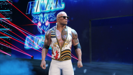 WWE2K25NetflixEdition TheRock