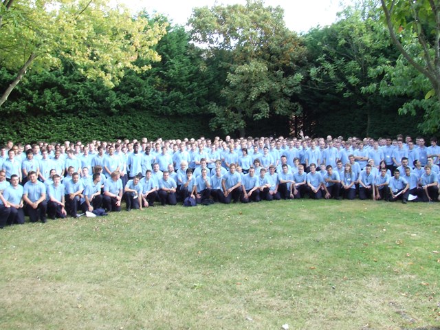 The 2009 intake of Network Rail apprentices