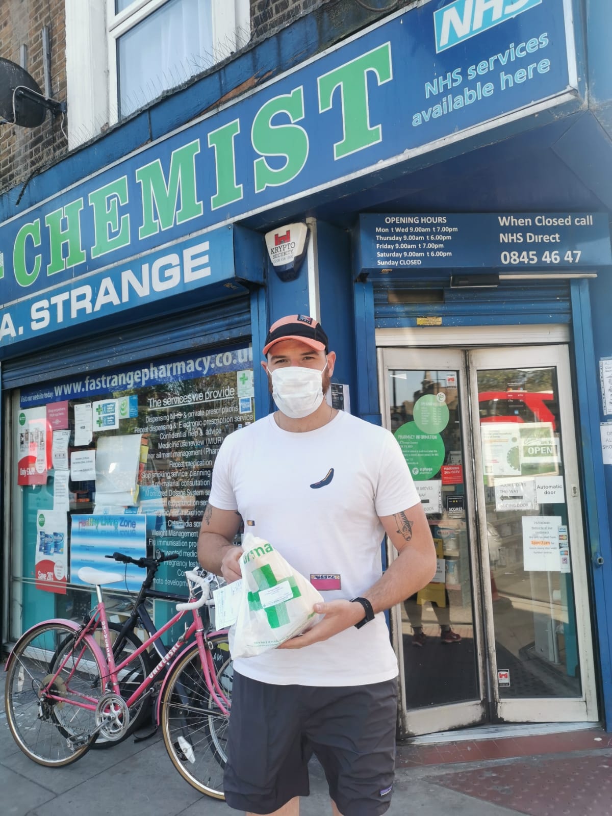 Volunteer medication delivery