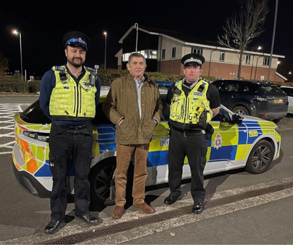 Police and Crime Commissioner joins Swindon officers on Operation Sacramento: Op Sacremento Facebook 1