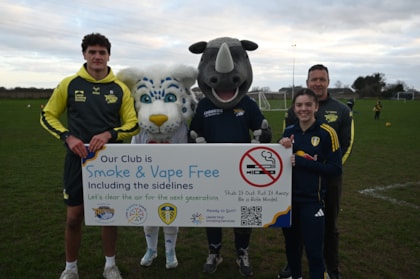 City’s major sports clubs kick off campaign to ban smoking and vaping on sidelines