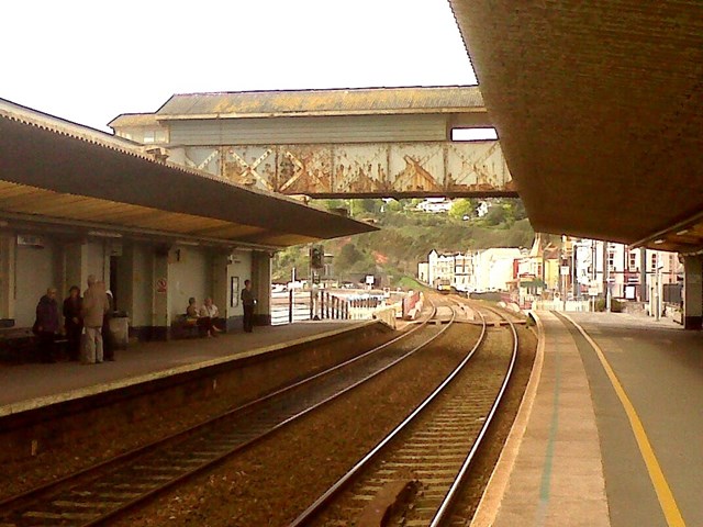 Dawlish Station old footbridge