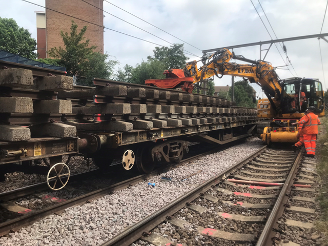 Improved reliability for rail passengers between London and Southend following track works: c2c line track renewals