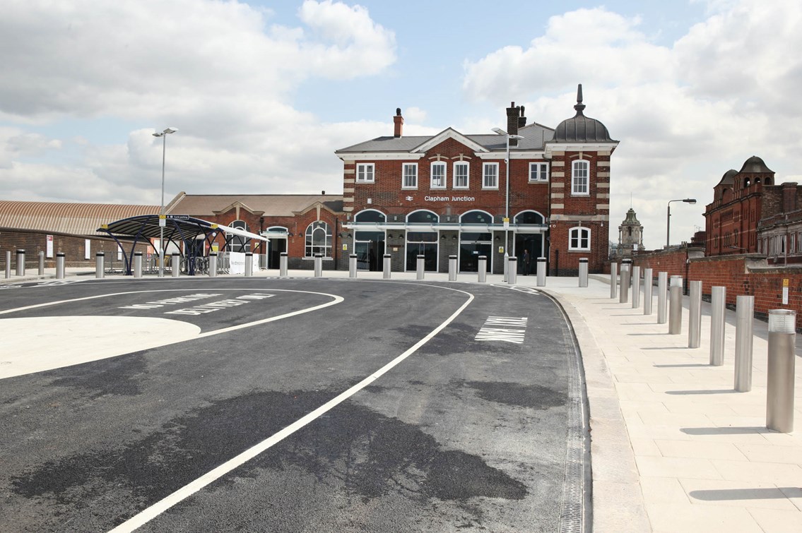 Clapham Junction: The entrance, which has been out of use for over half a century, has been restored to provide an easier way into one of Britain's busiest stations from St John's Hill