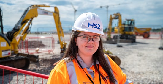 HS2 is offering free training to help people start a career in construction