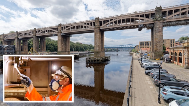 £5.2m upgrade complete for Tyneside’s ‘world-first’ railway bridge: High Level Bridge composite