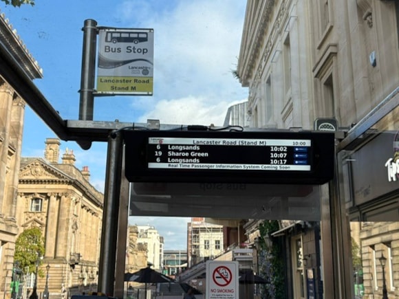 Lancaster Road bus stop
