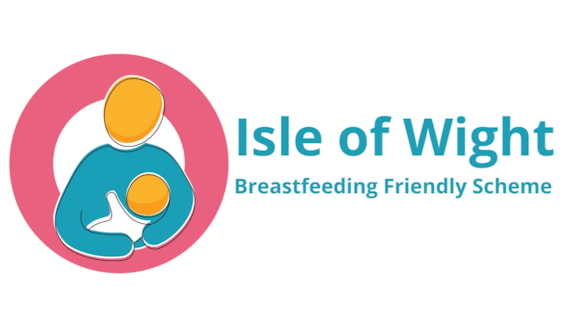 Dedicated breastfeeding spaces and support available across the Isle of Wight: Isle of Wight Breastfeeding Friendly Scheme (1)-2