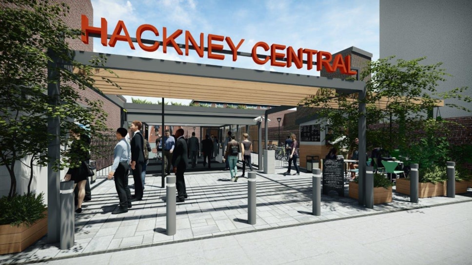 Hackney Central station