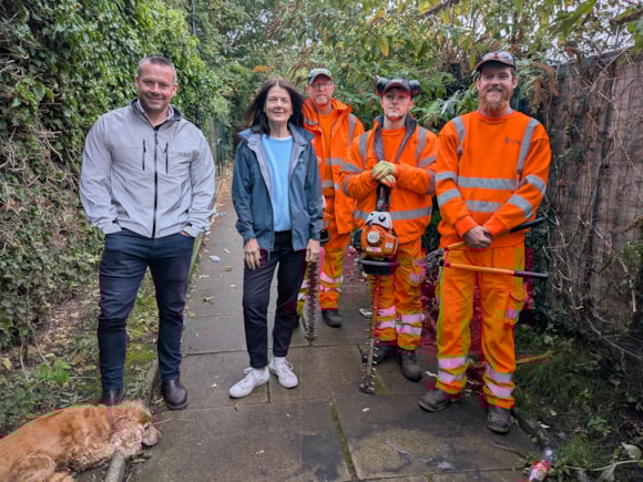 City of York Council puts pride back into local communities: Neighbourhood Caretakers with Cllr Kent